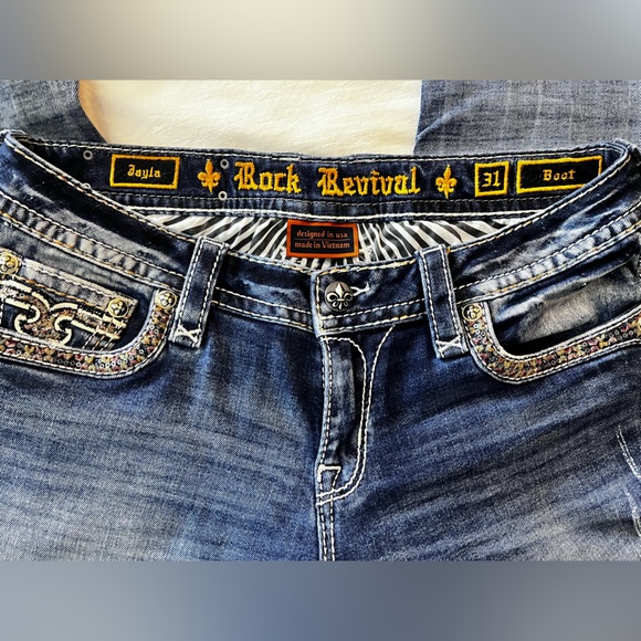 Rock Revival bootcut jeans size 31 - Picture 6 of 11